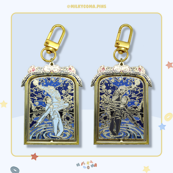 BTS MMA Black Swan Keychain